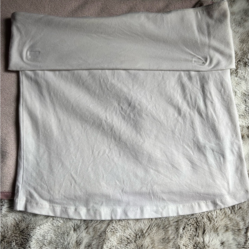White tube top (medium)